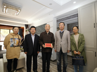 慰问抗美援朝老兵 致敬最可爱的人